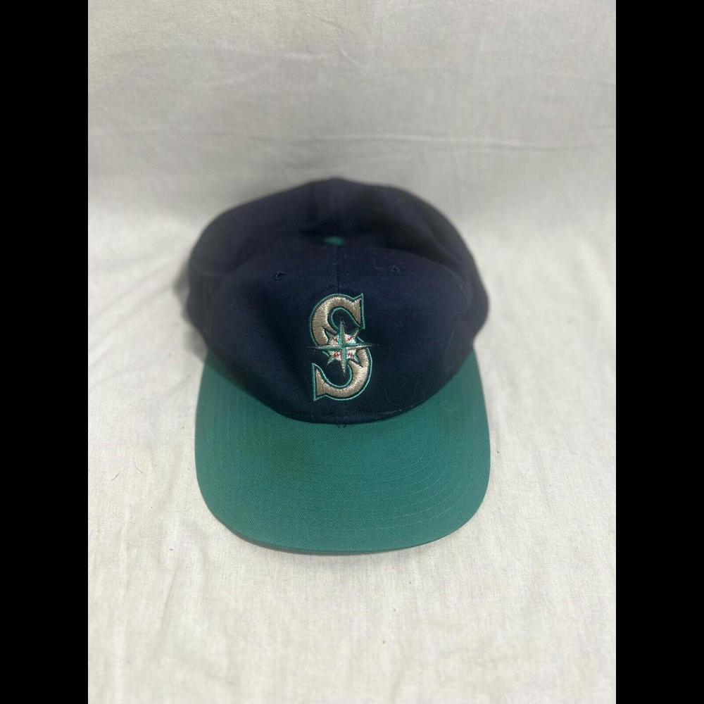 Vintage 1990s Seattle Mariners Snapback Hat By Signatures